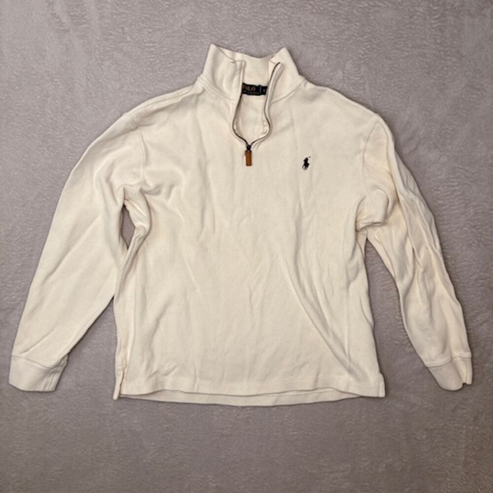 Polo Ralph Lauren Quarter-Zip Pullover Sweatshirt (Men’s S)